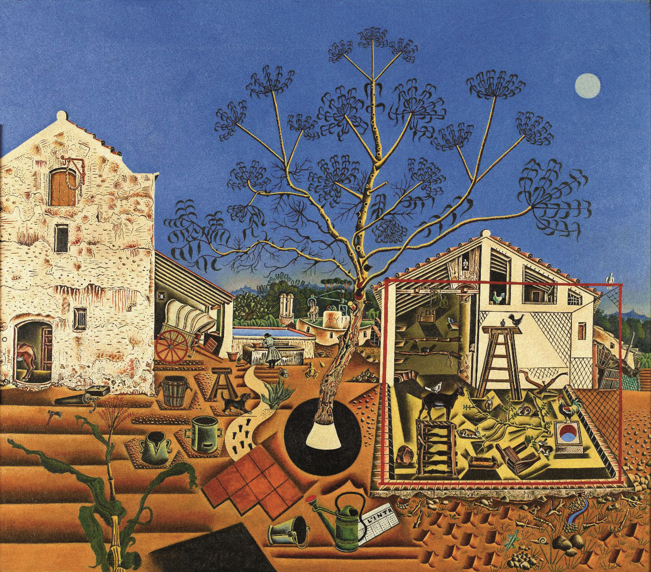 农场, 1922 通过joan miro.jpg